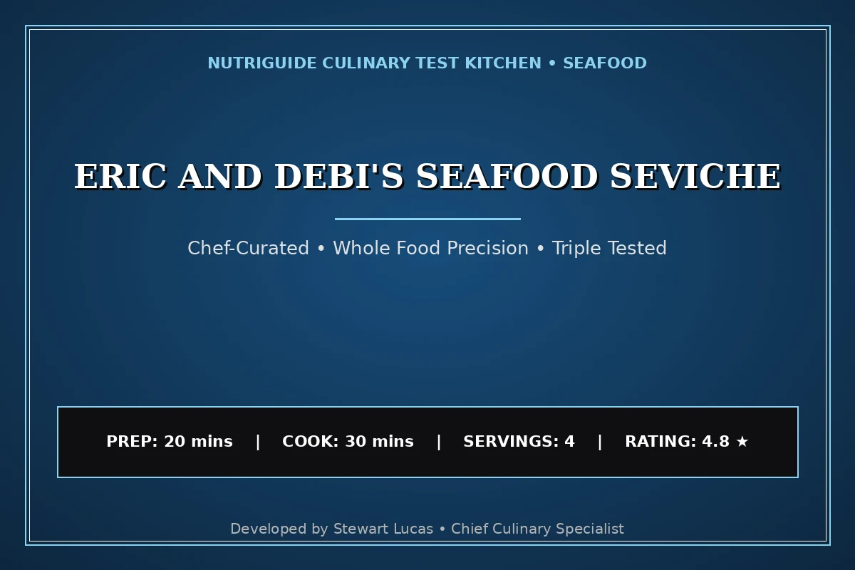 Eric And Debi'S Seafood Seviche