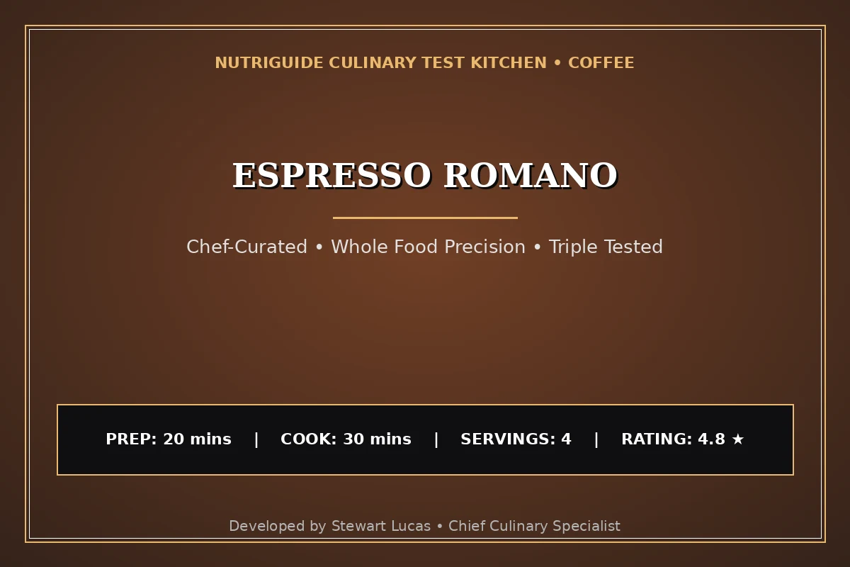 Espresso Romano