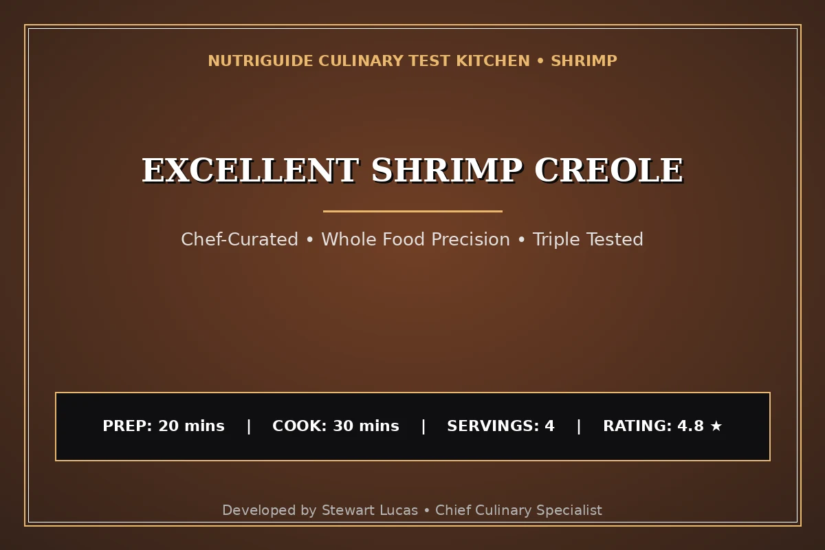 Excellent Shrimp Creole
