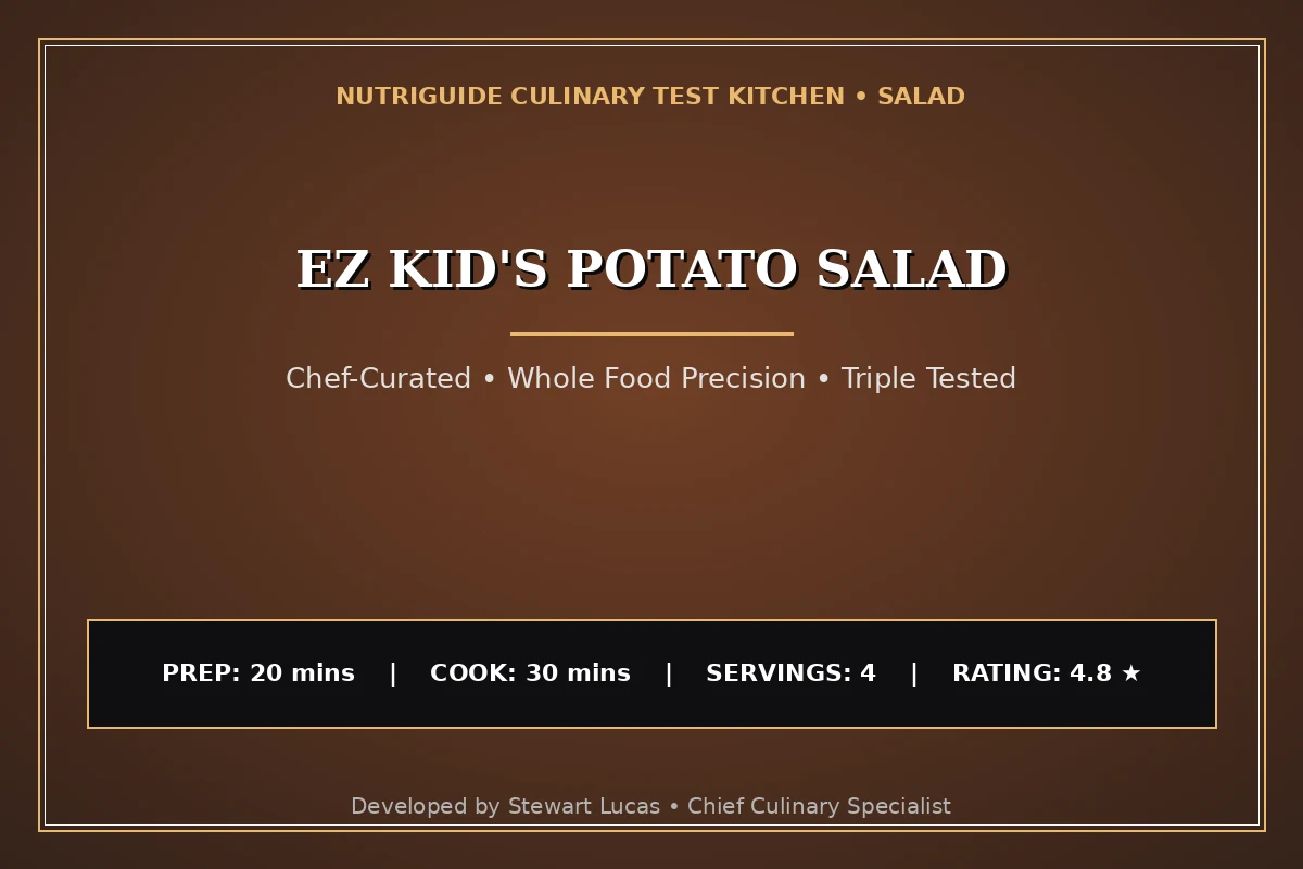 Ez Kid'S Potato Salad