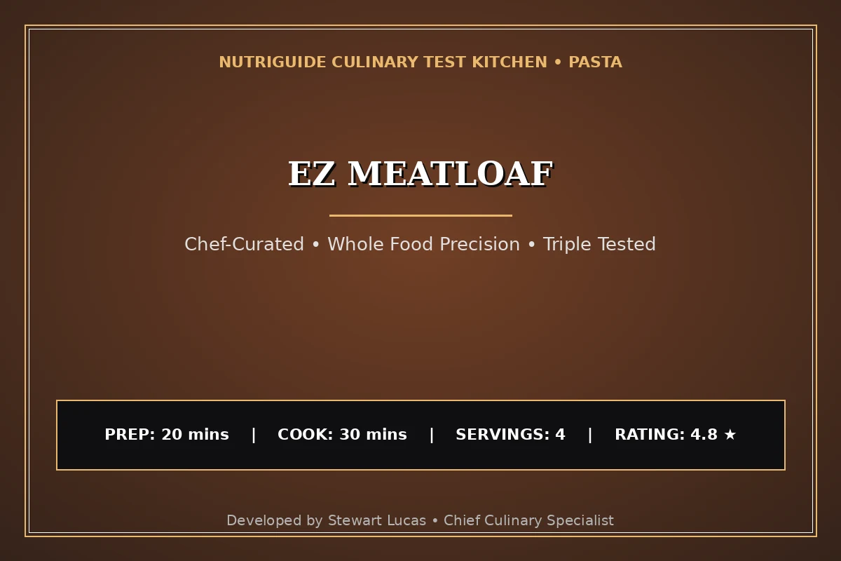 Ez Meatloaf