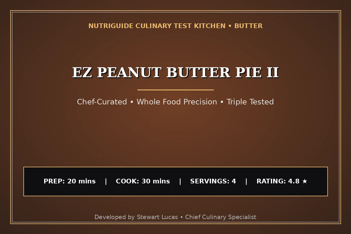 Ez Peanut Butter Pie Ii