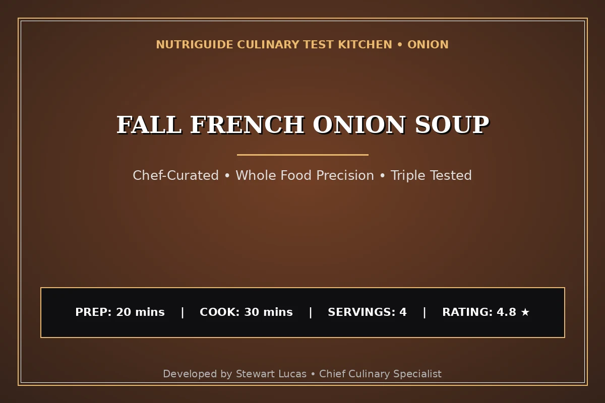Fall French Onion Soup