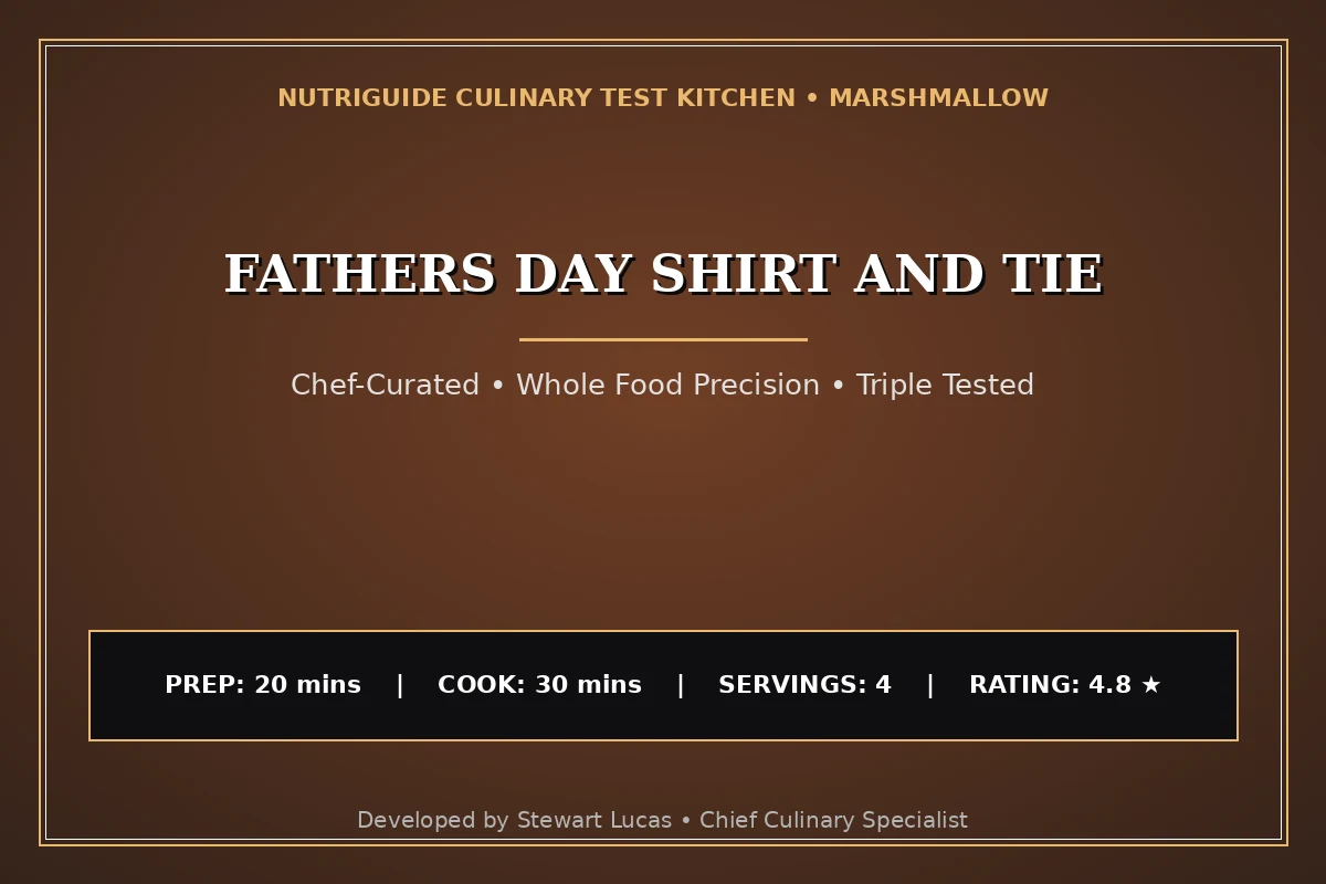 Fathers Day Shirt And Tie