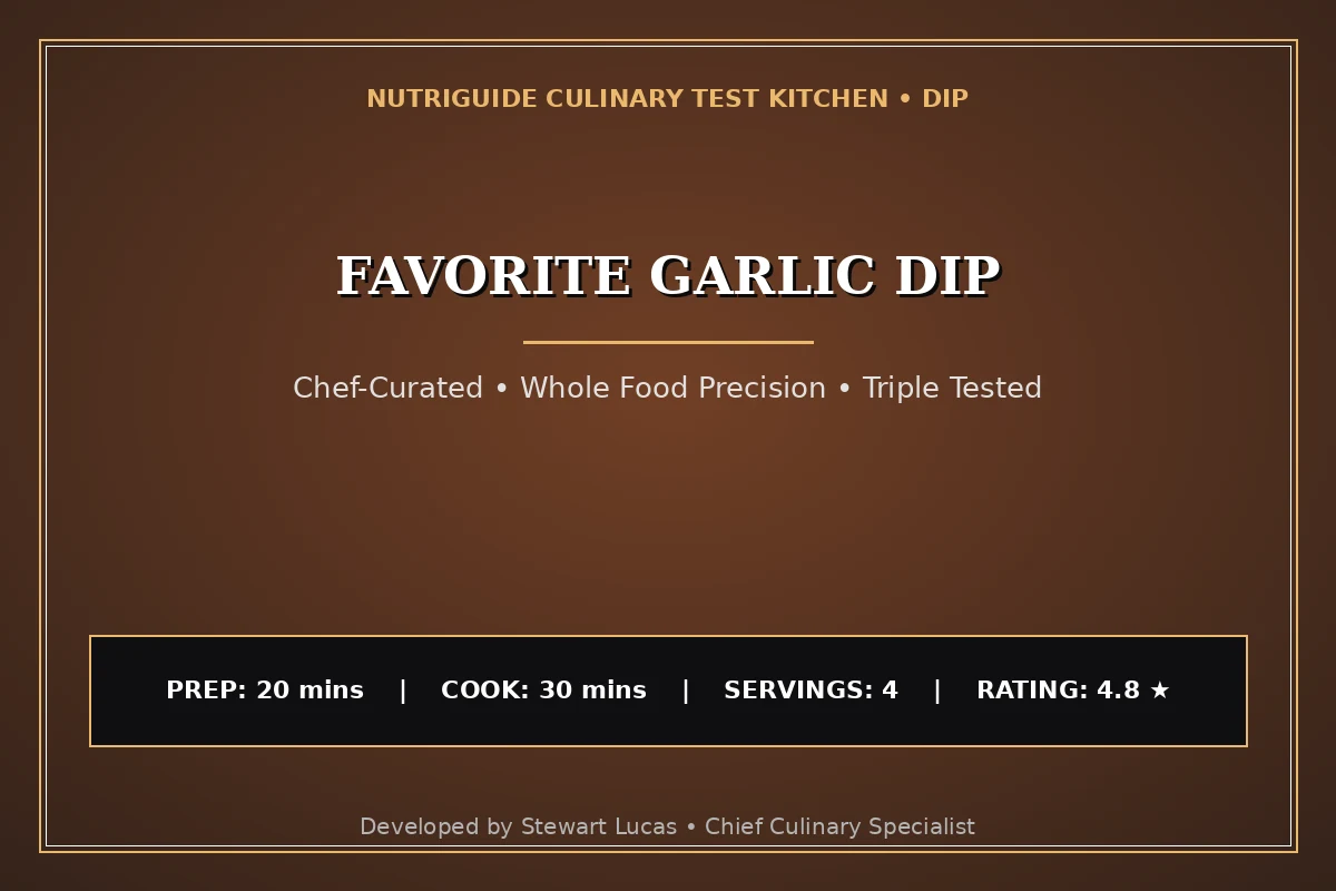 Favorite Garlic Dip