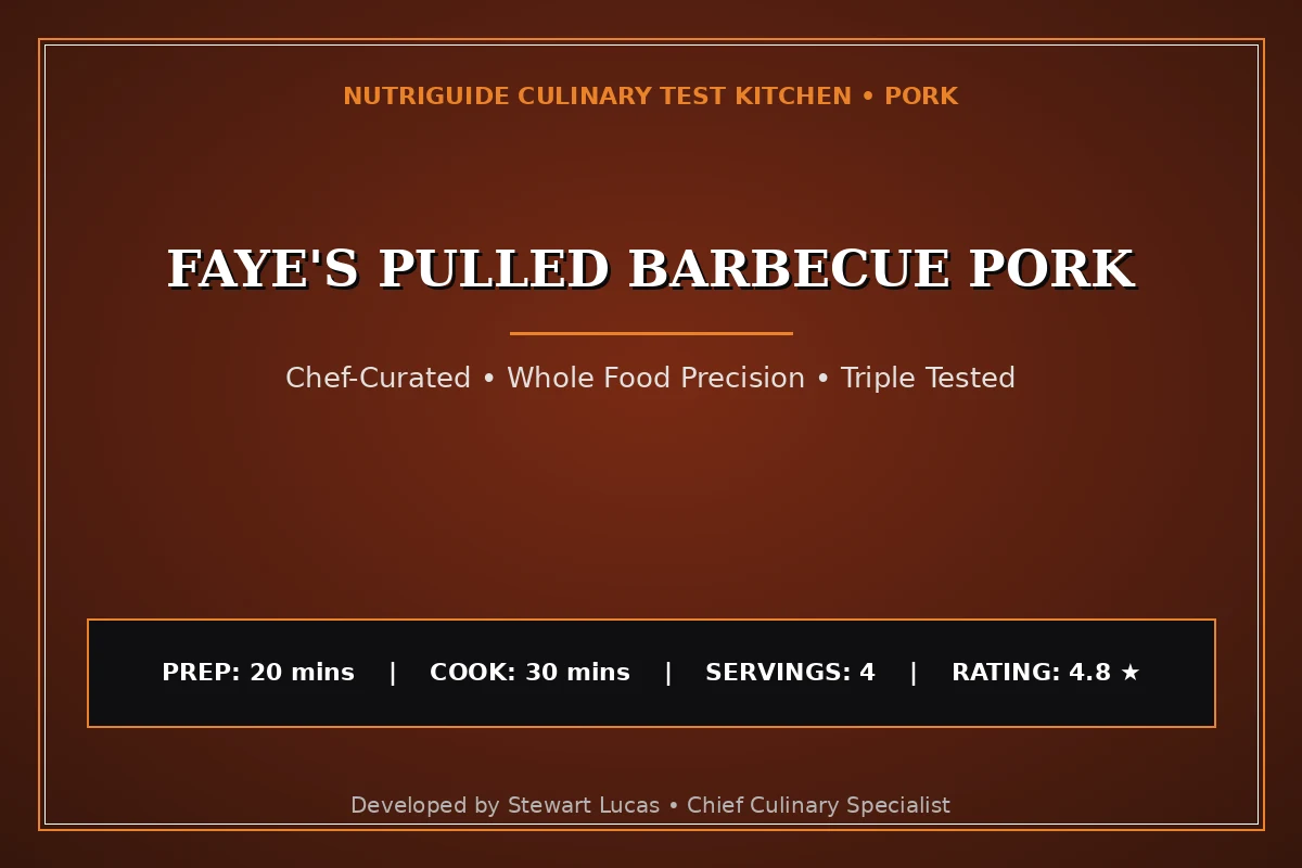 Faye'S Pulled Barbecue Pork