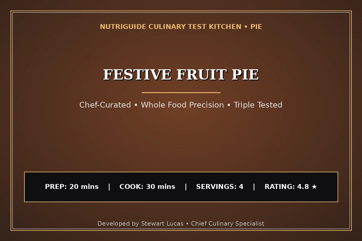 Festive Fruit Pie