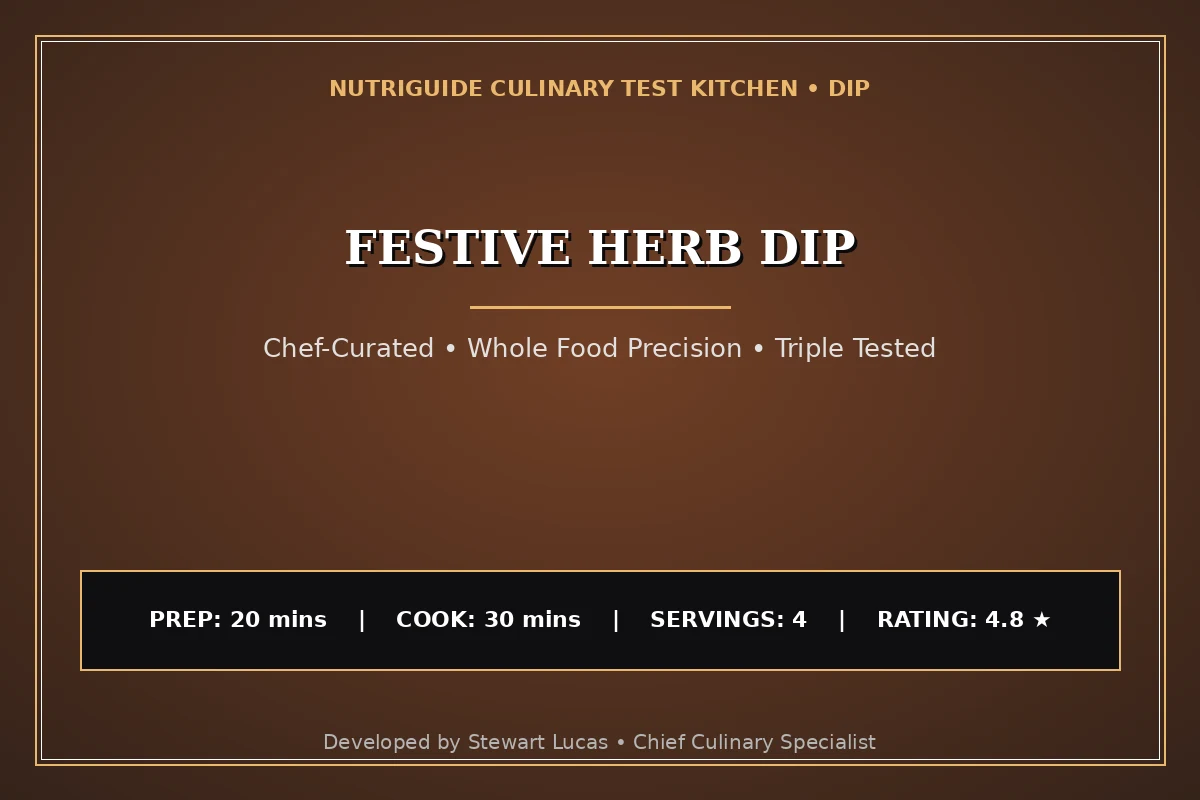 Festive Herb Dip