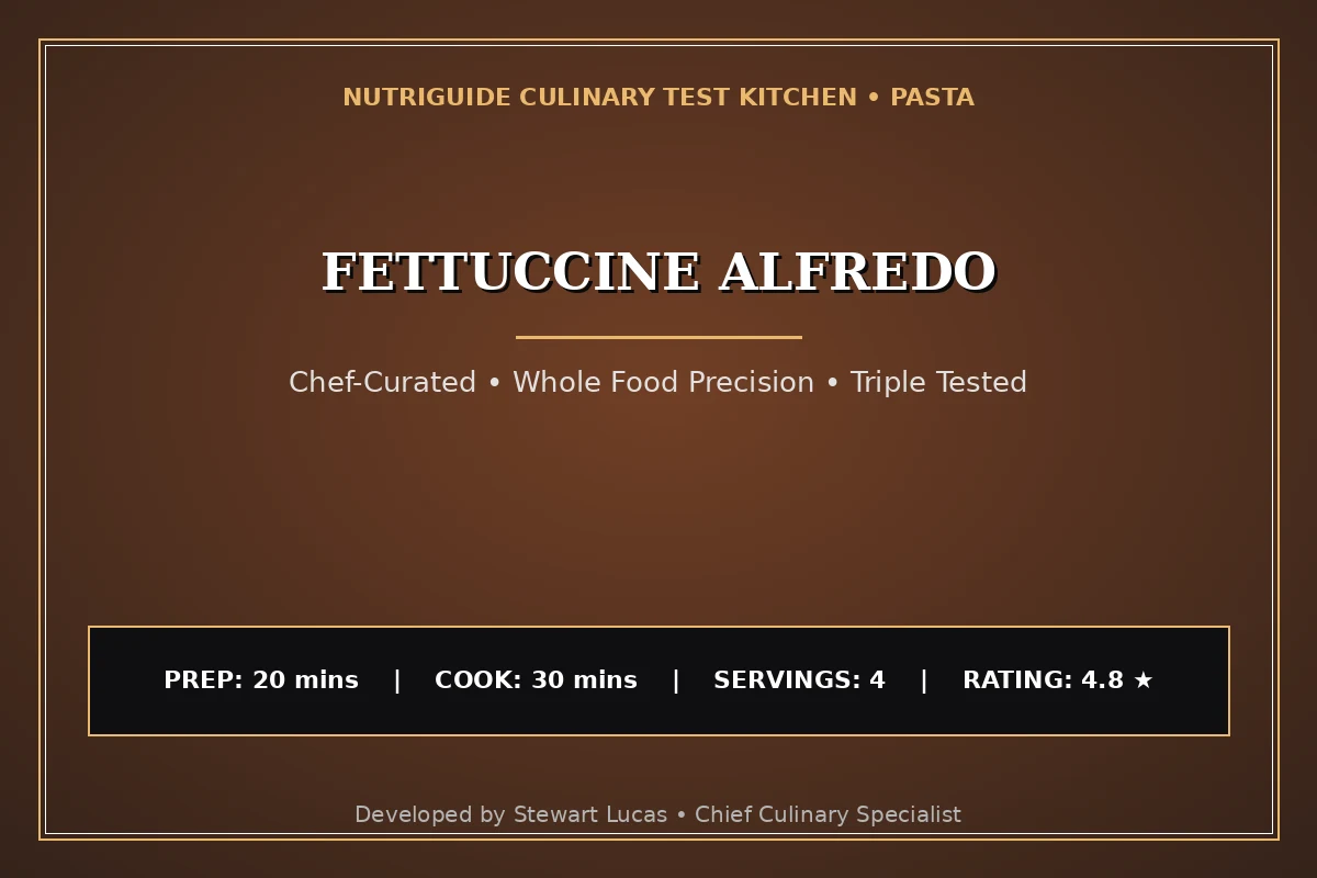 Fettuccine Alfredo