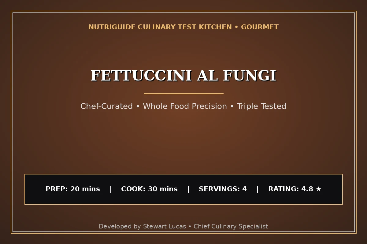Fettuccini Al Fungi