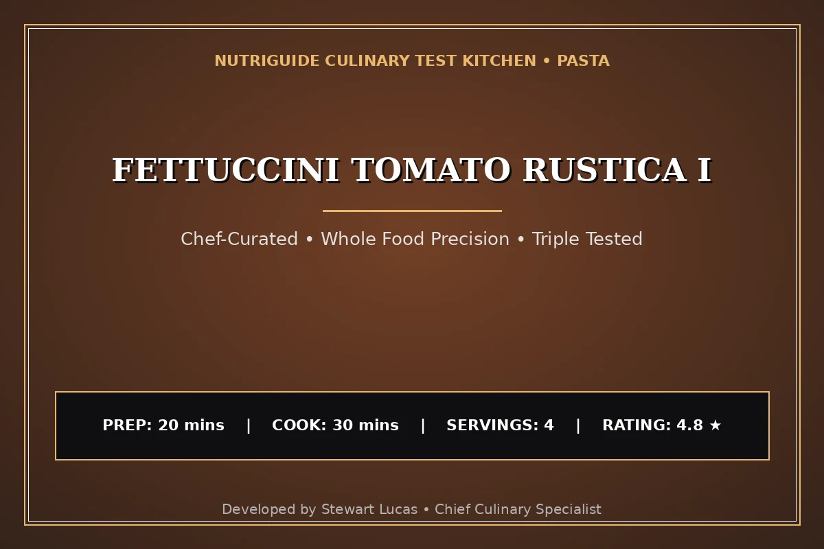Fettuccini Tomato Rustica I