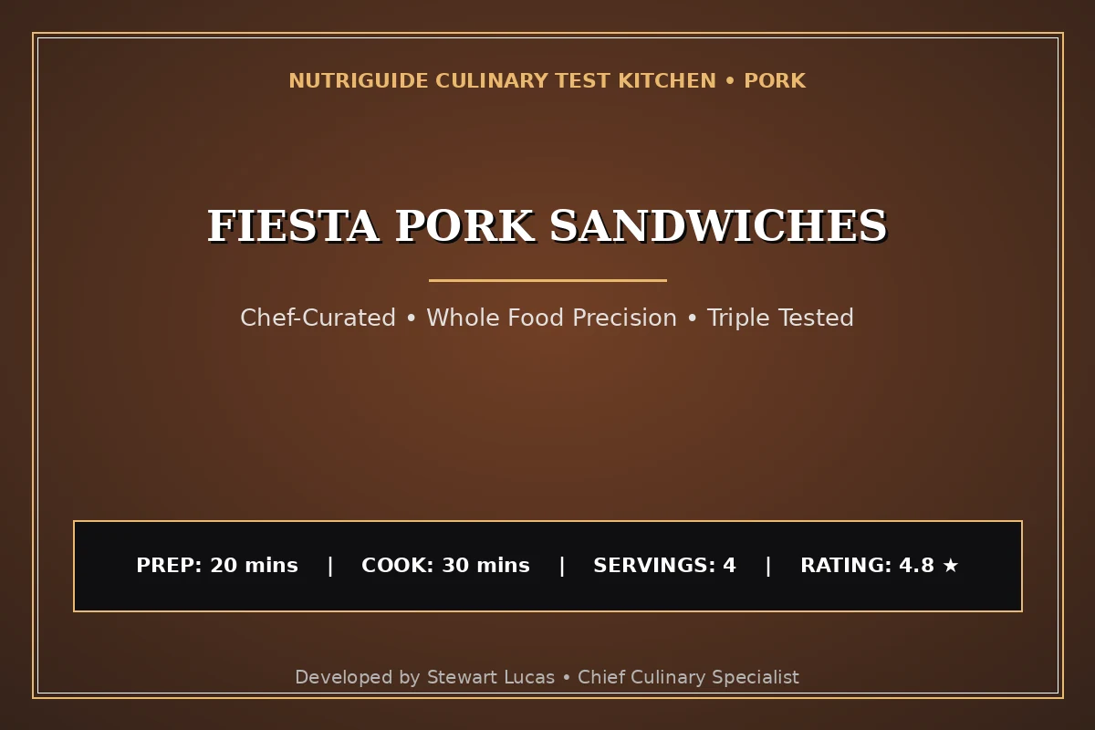 Fiesta Pork Sandwiches