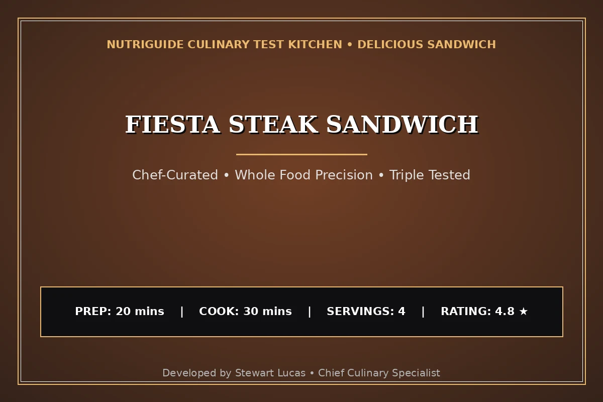 Fiesta Steak Sandwich