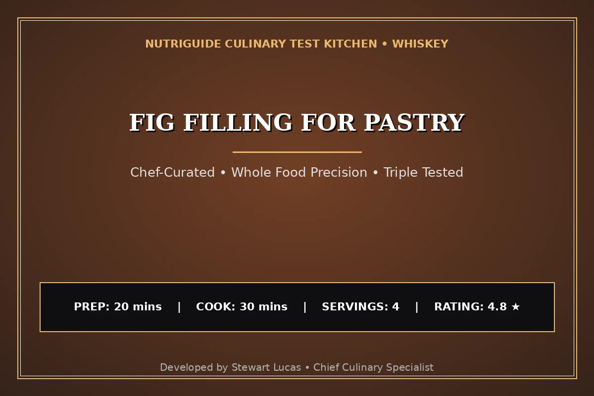 Fig Filling For Pastry