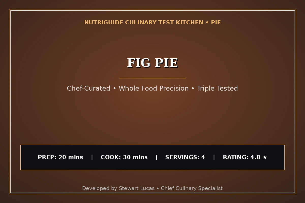 Fig Pie