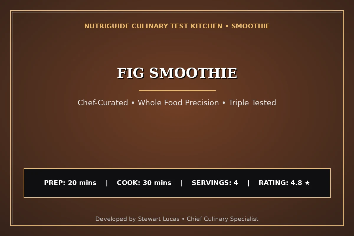 Fig Smoothie