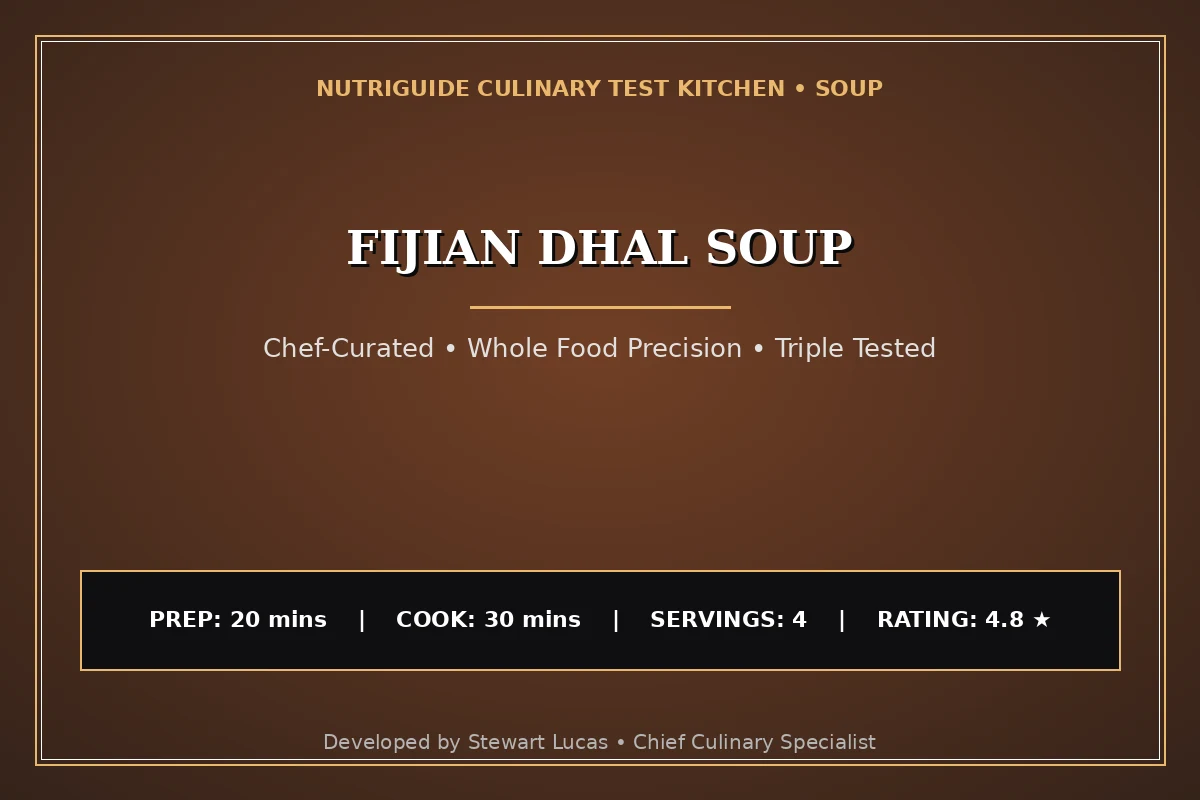 Fijian Dhal Soup