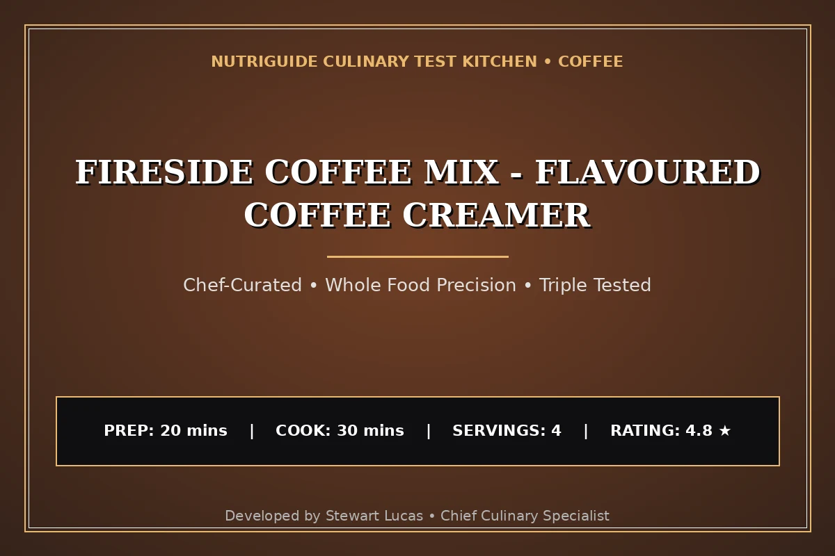 Fireside Coffee Mix - Flavoured Coffee Creamer