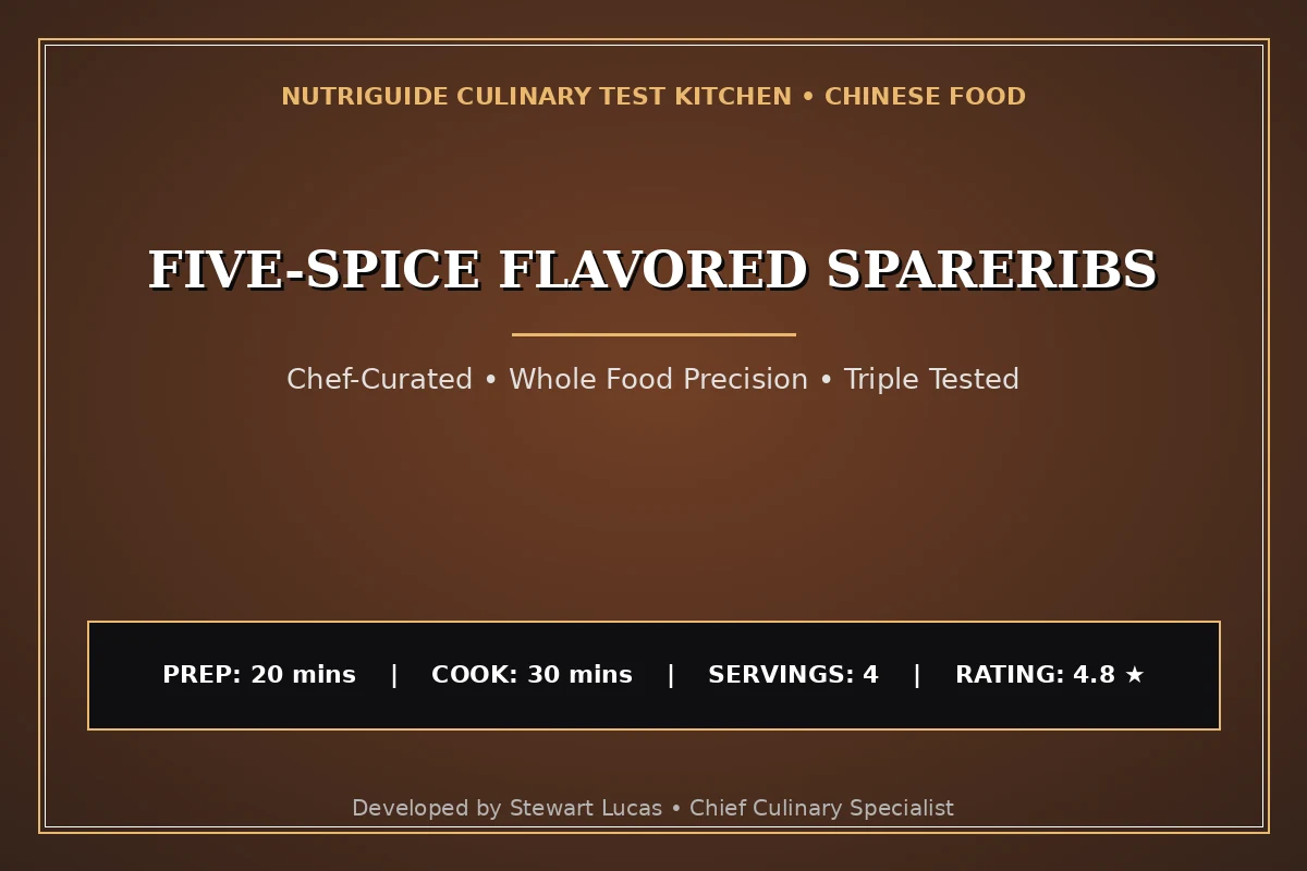 Five-Spice Flavored Spareribs