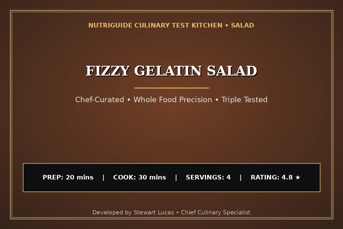 Fizzy Gelatin Salad