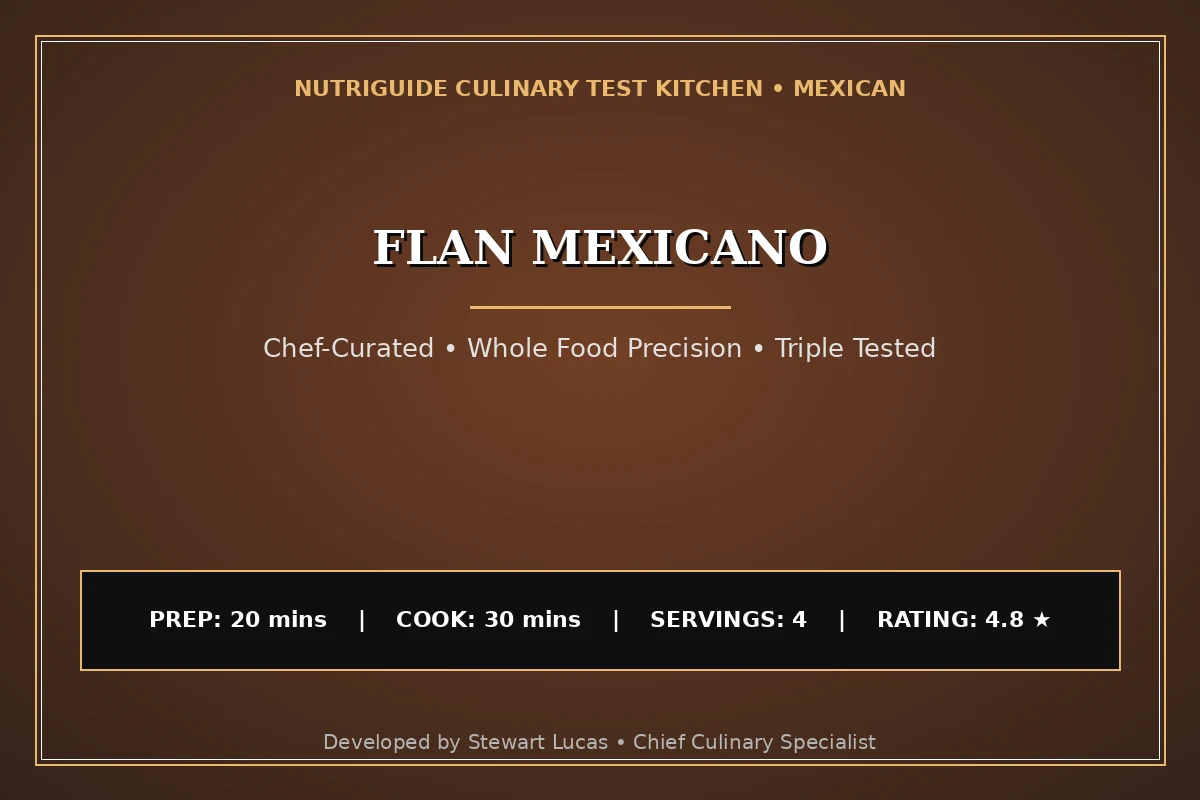 Flan Mexicano