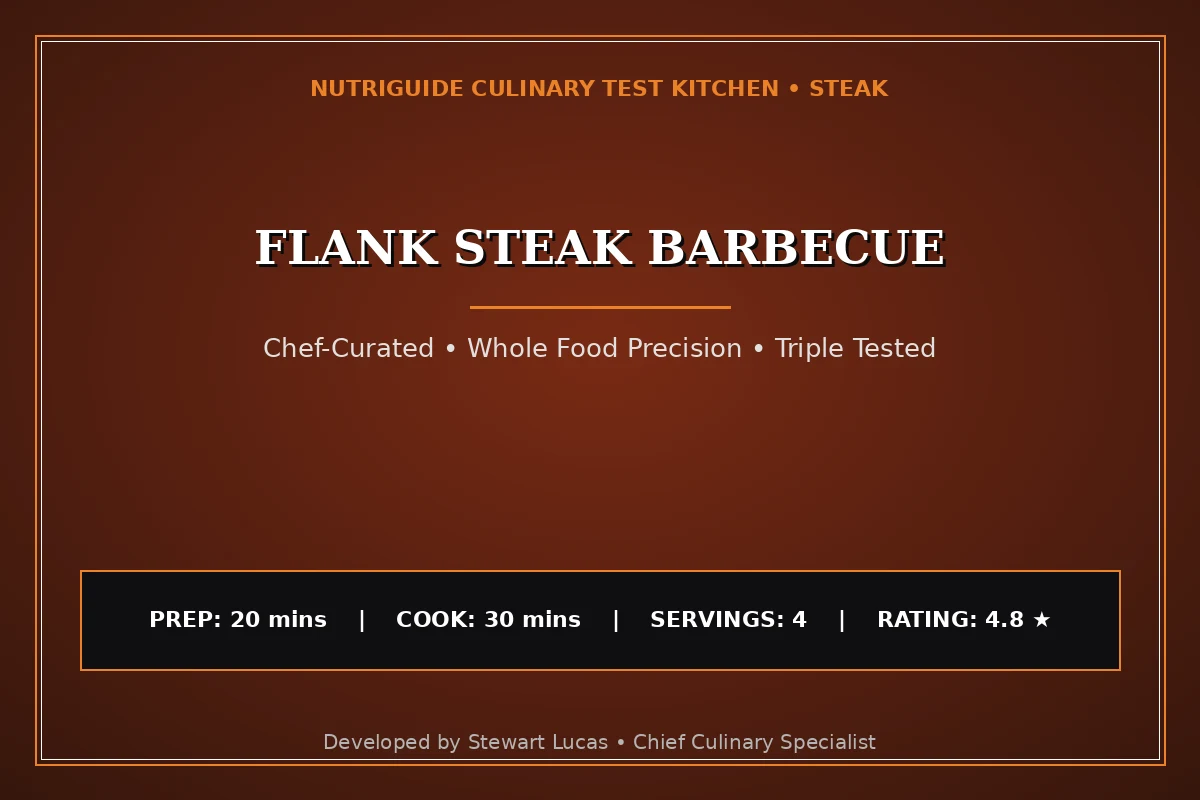 Flank Steak Barbecue