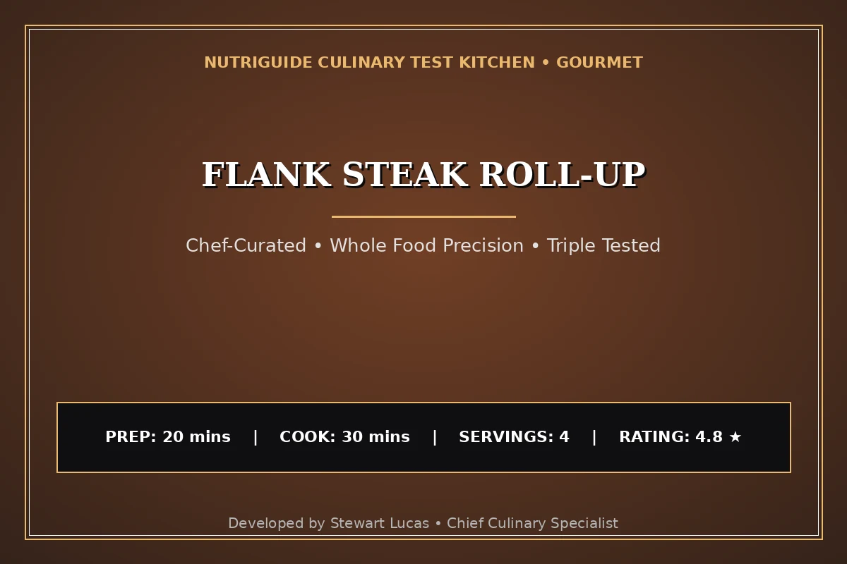 Flank Steak Roll-Up