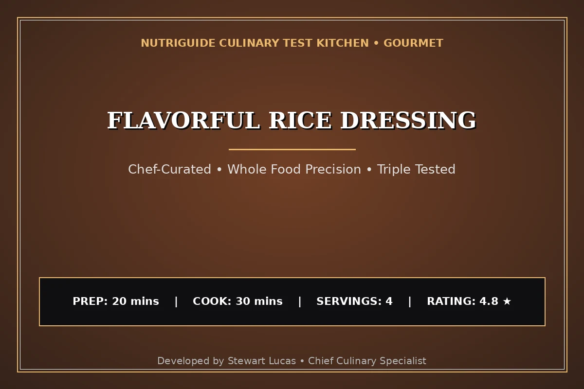 Flavorful Rice Dressing