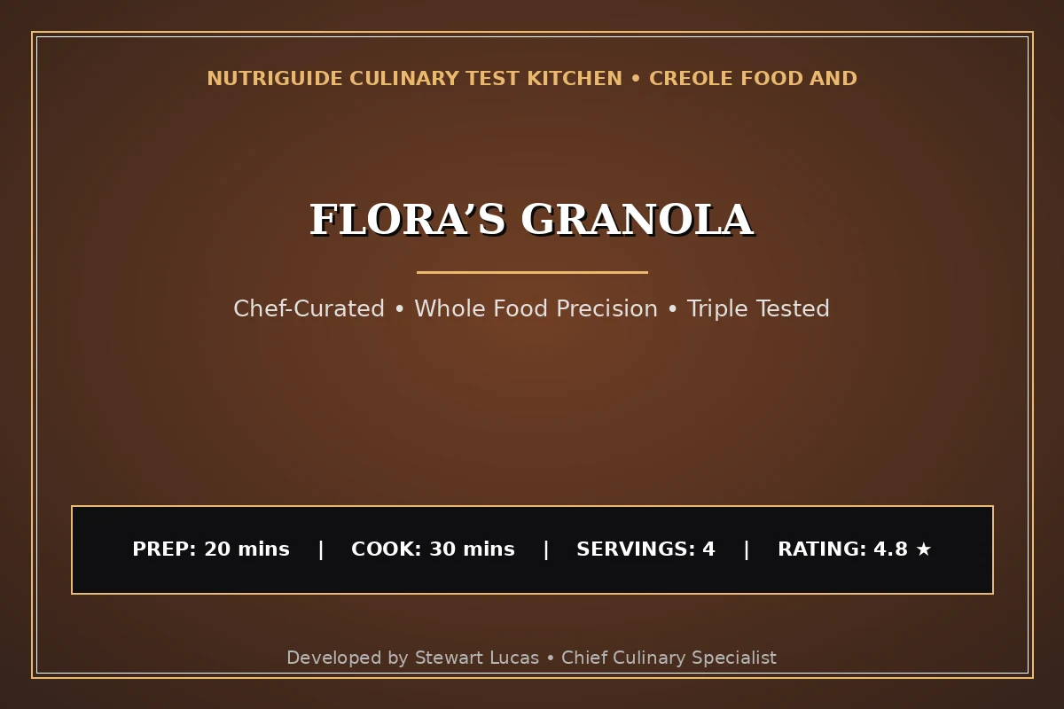 Flora’S Granola