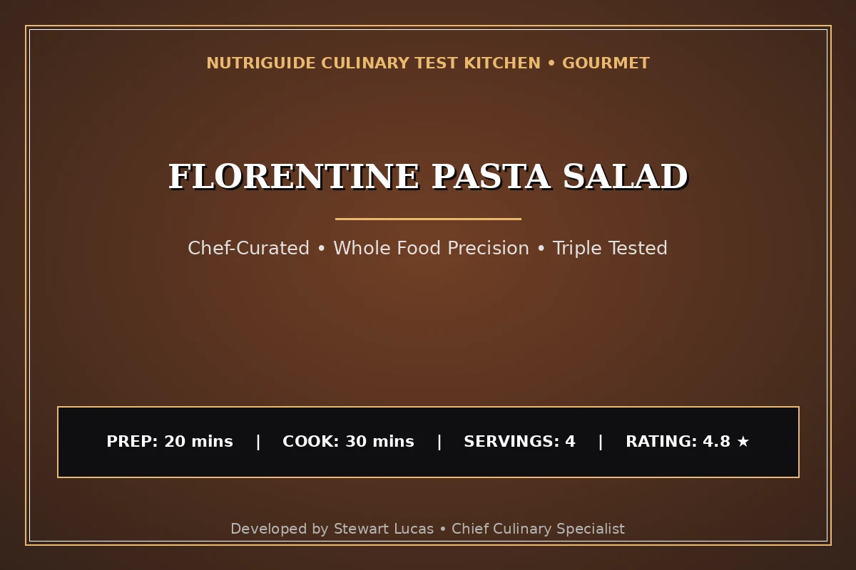 Florentine Pasta Salad