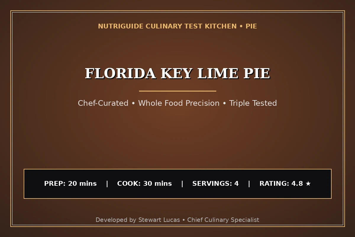 Florida Key Lime Pie