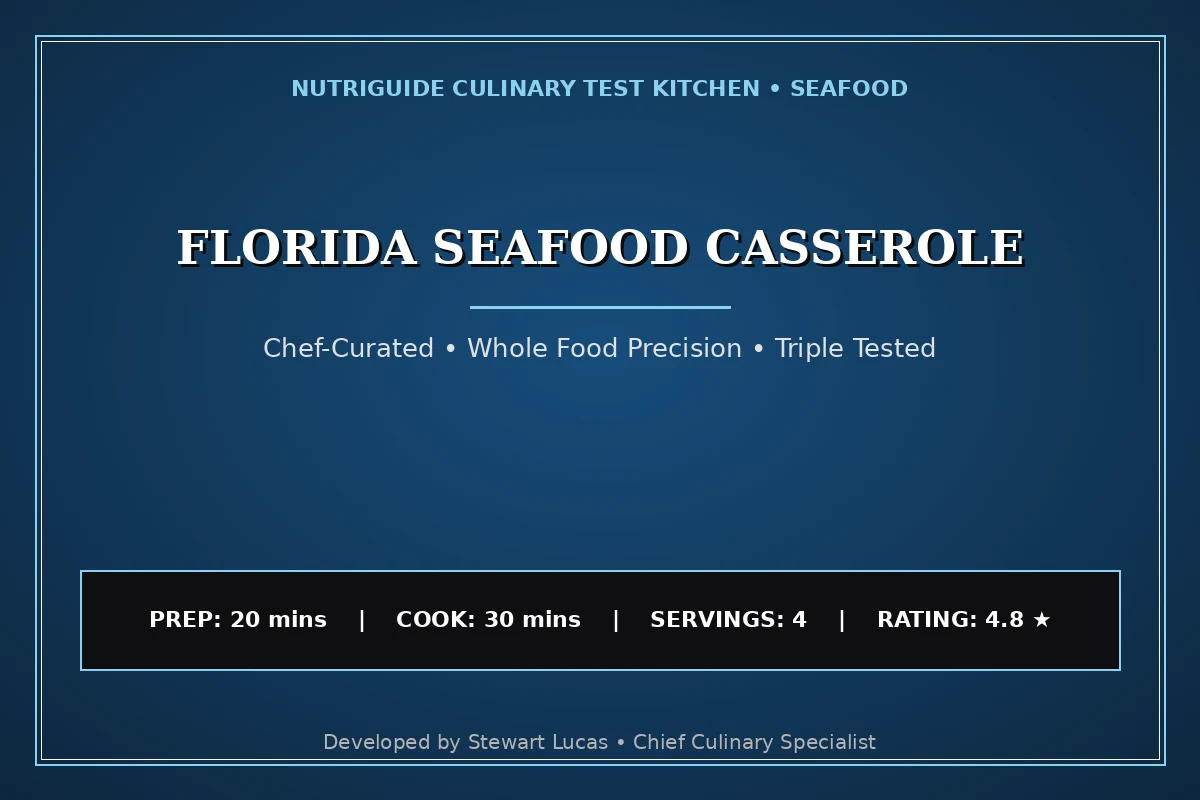 Florida Seafood Casserole