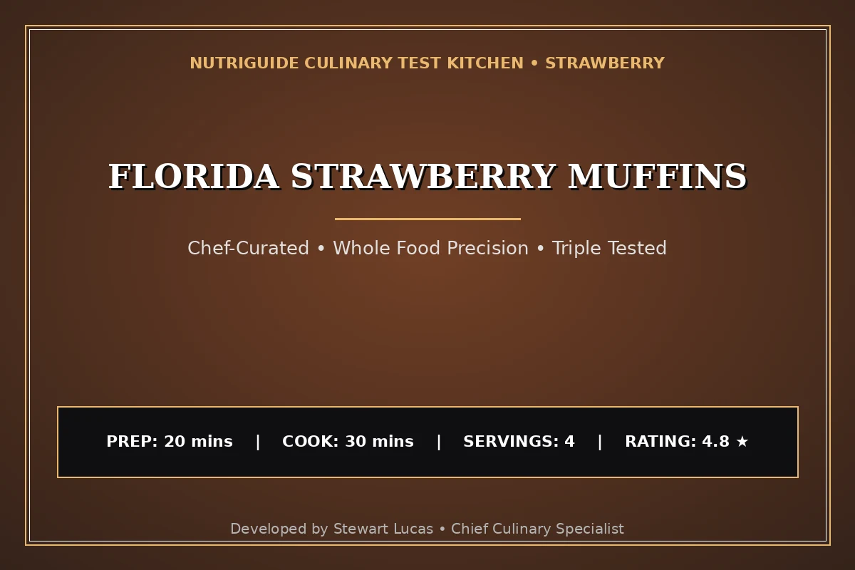 Florida Strawberry Muffins