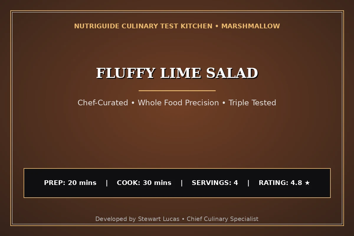 Fluffy Lime Salad