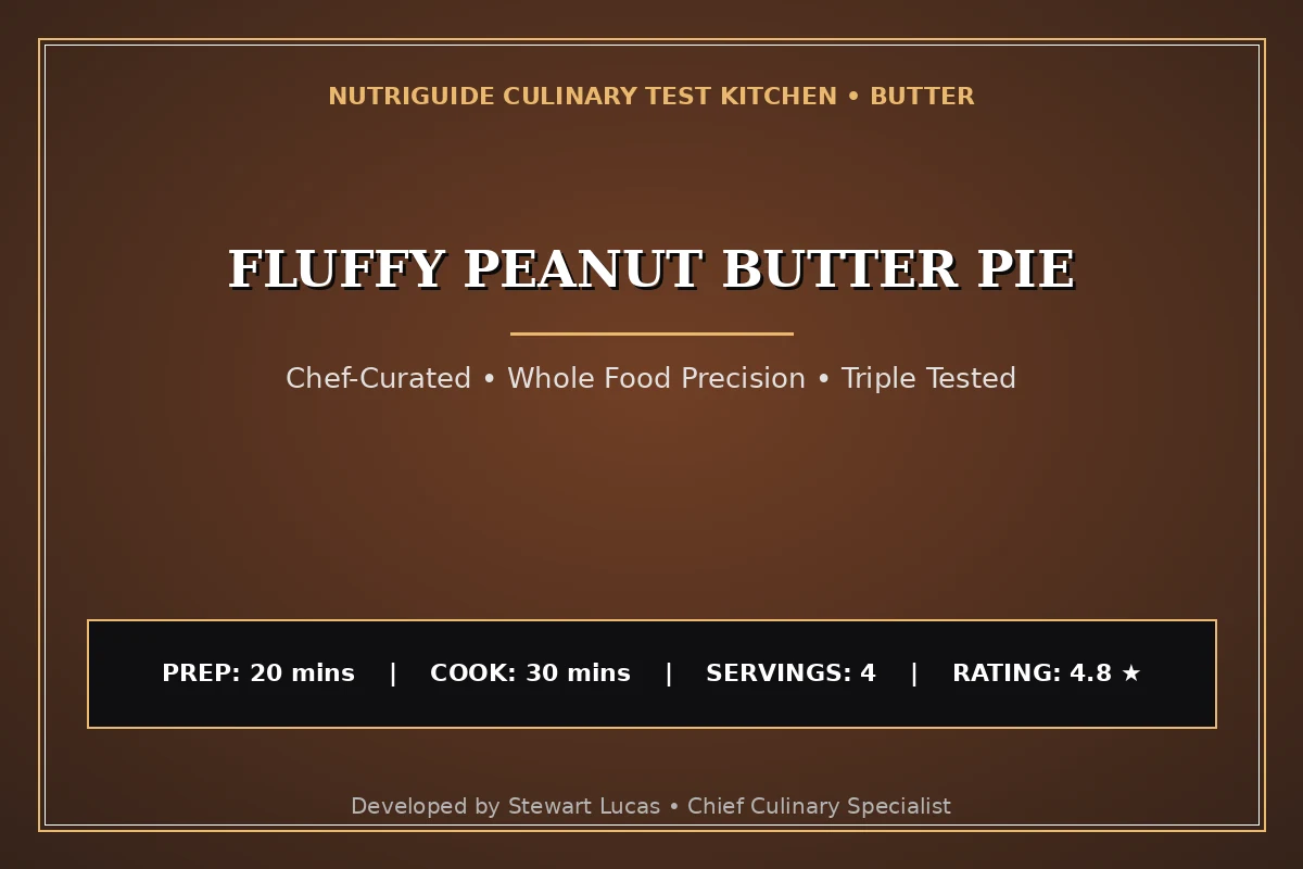 Fluffy Peanut Butter Pie