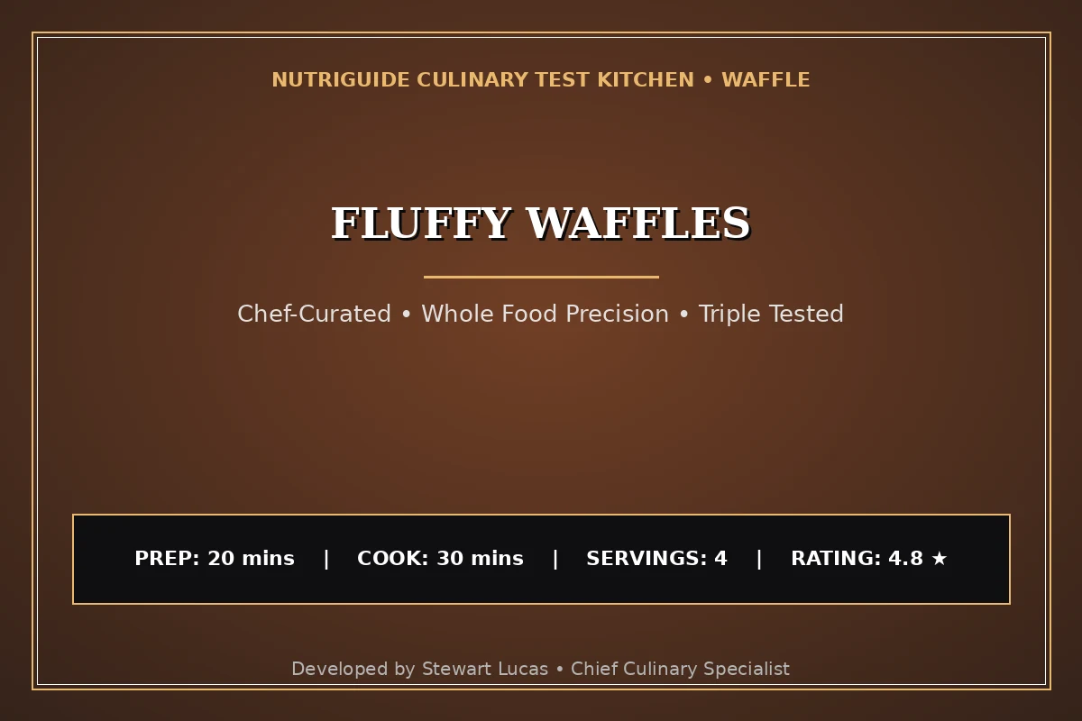 Fluffy Waffles