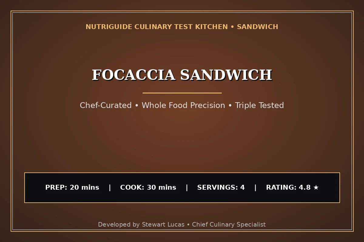 Focaccia Sandwich