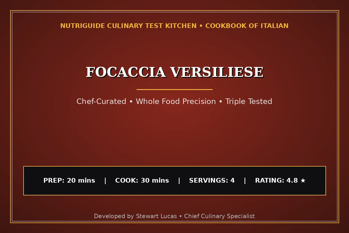 Focaccia Versiliese