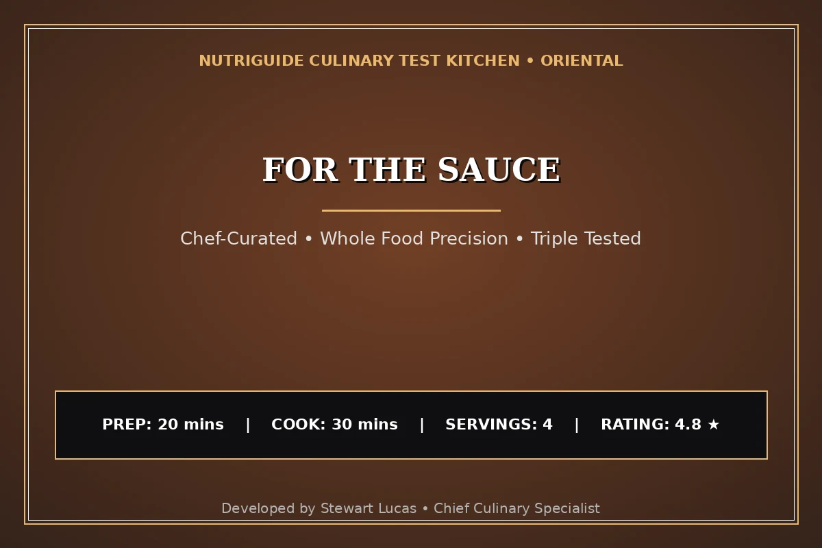 For The Sauce