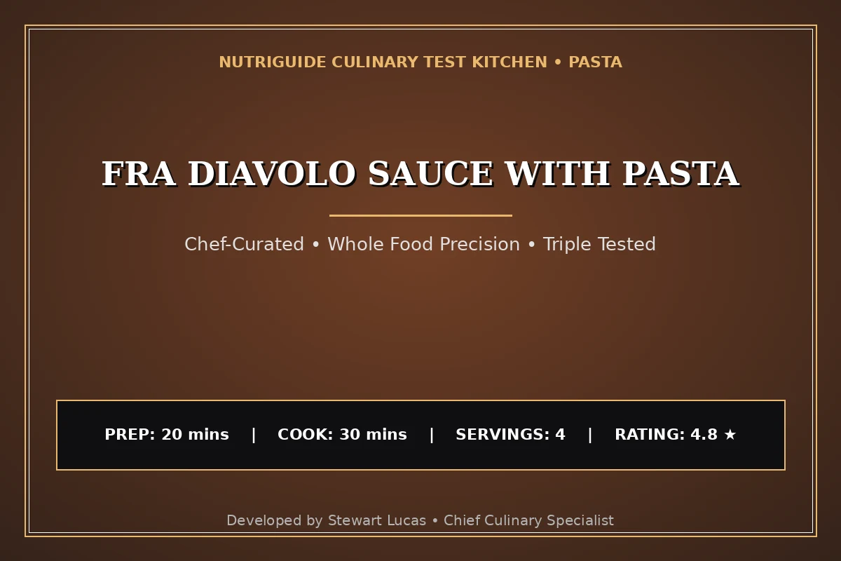 Fra Diavolo Sauce With Pasta