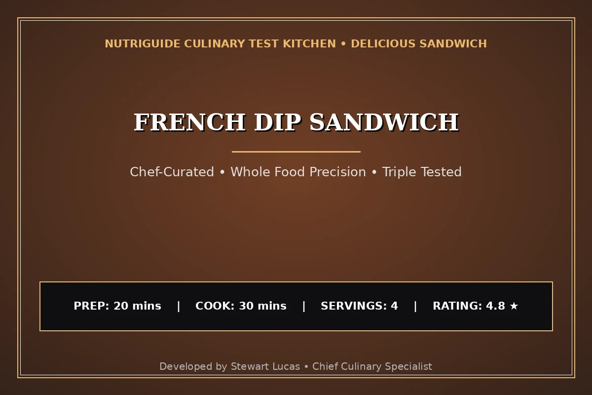 French Dip Sandwich
