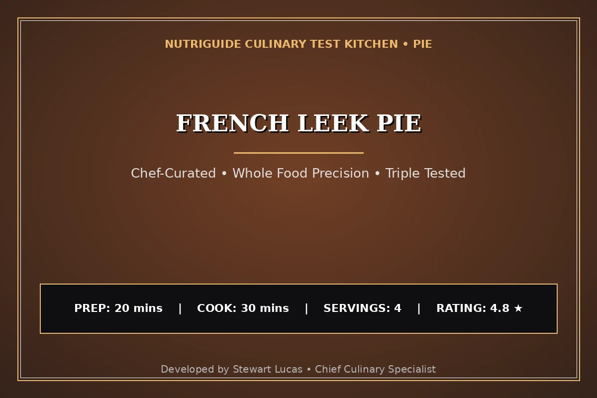 French Leek Pie