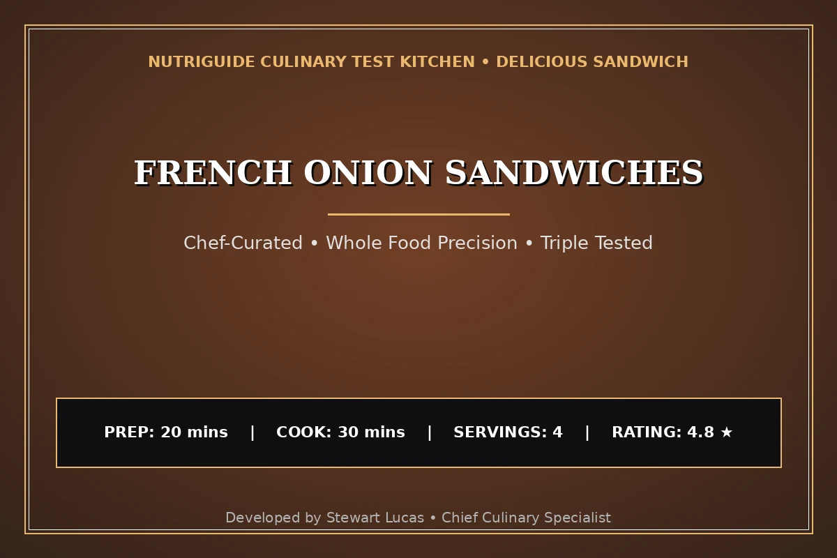 French Onion Sandwiches