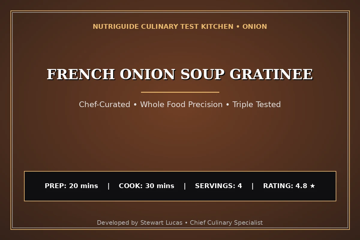 French Onion Soup Gratinee