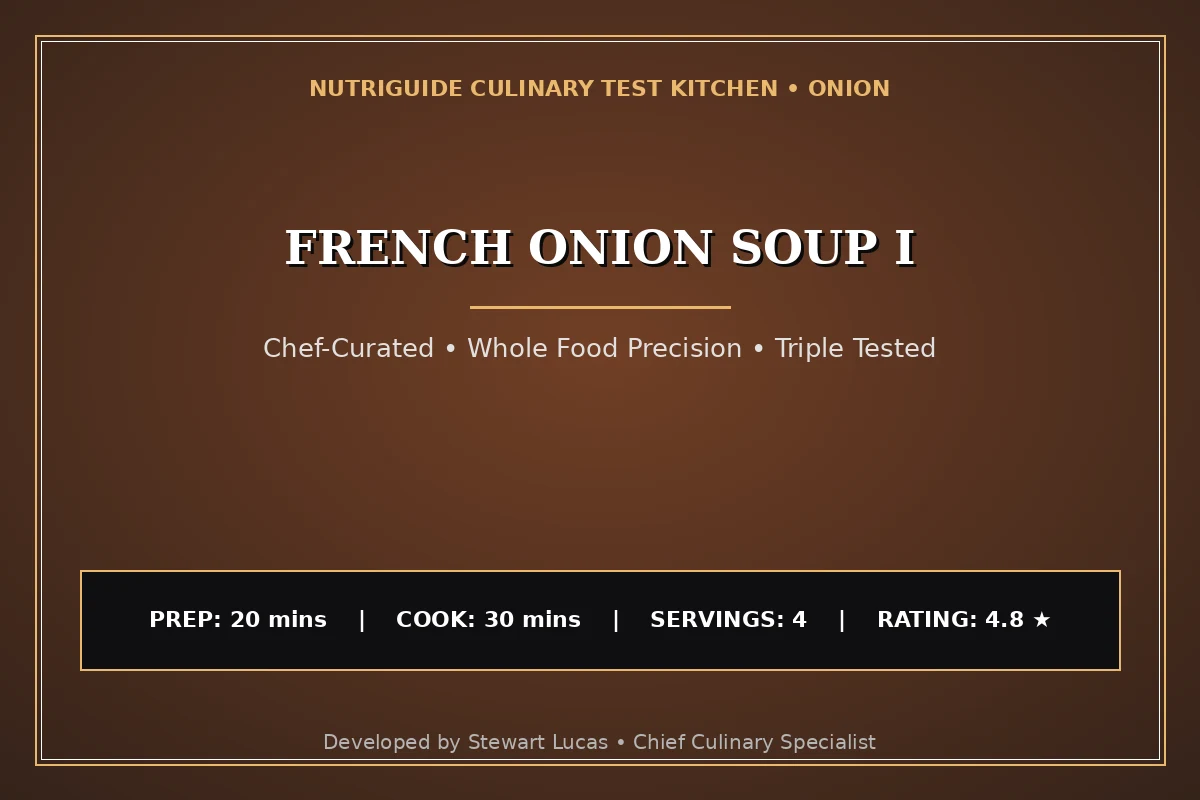 French Onion Soup I