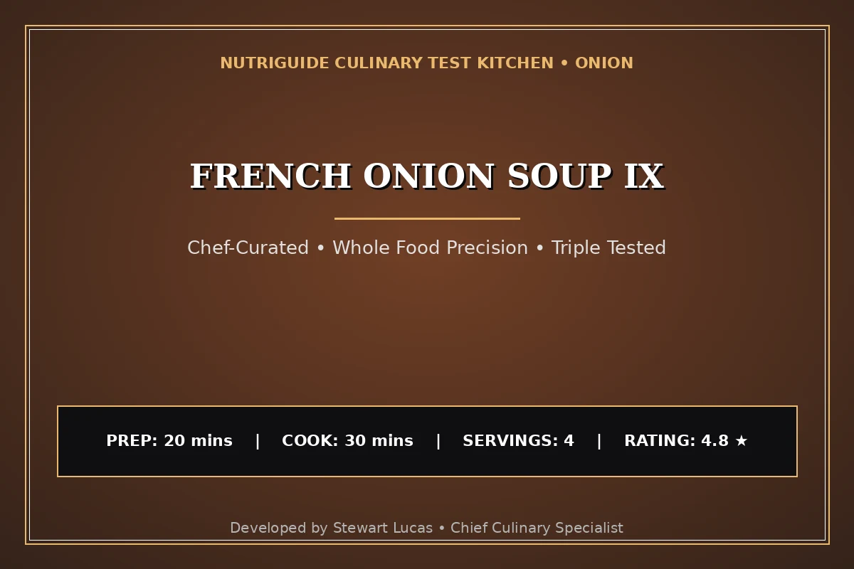 French Onion Soup Ix
