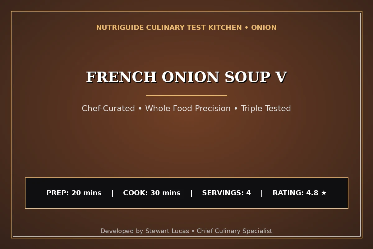French Onion Soup V