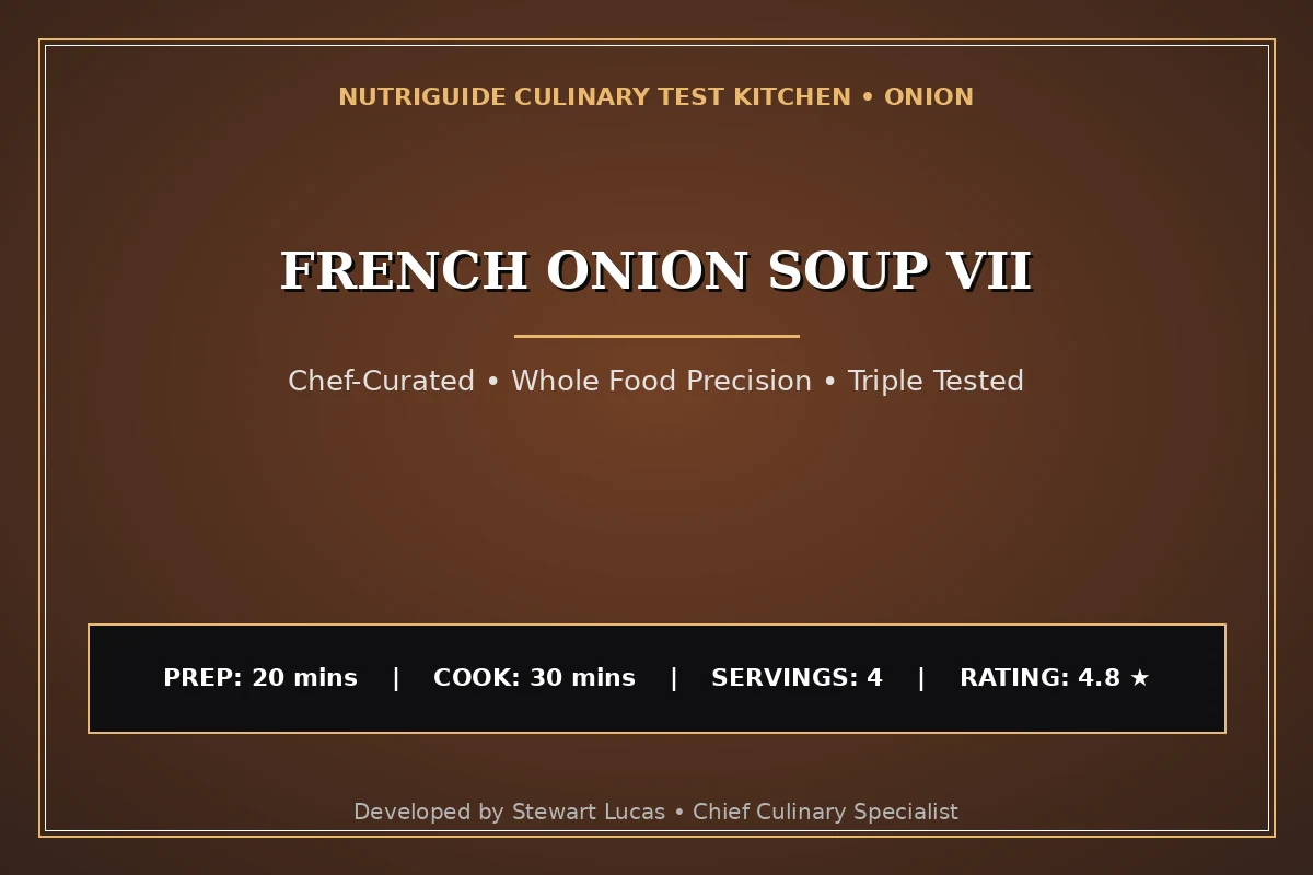 French Onion Soup Vii