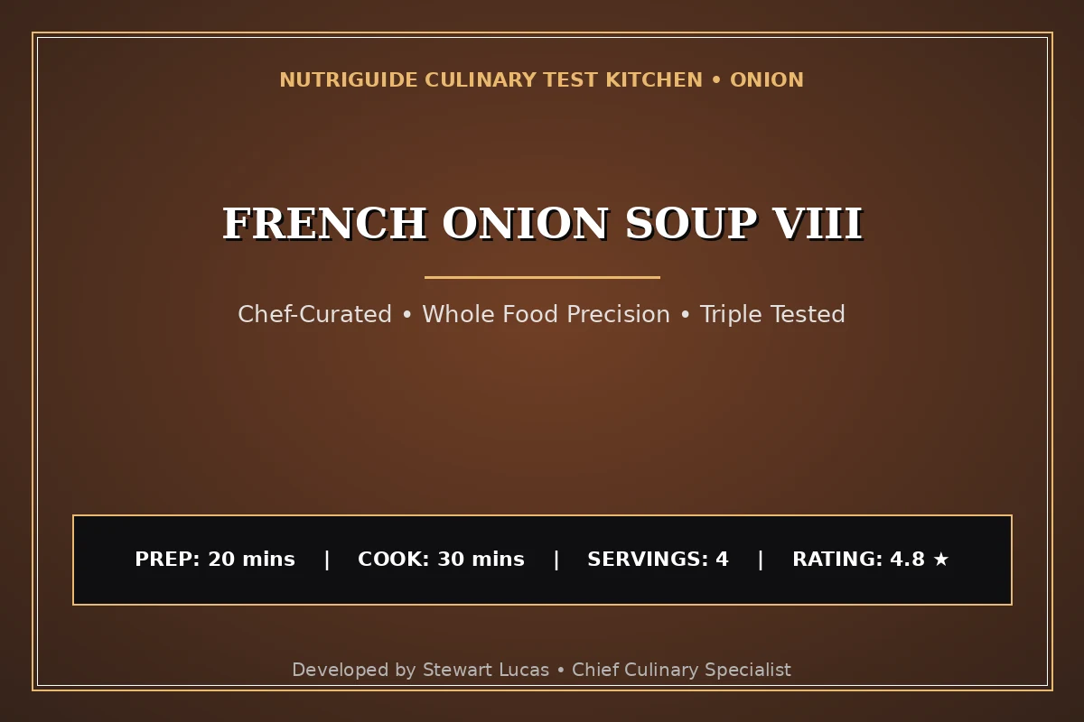 French Onion Soup Viii