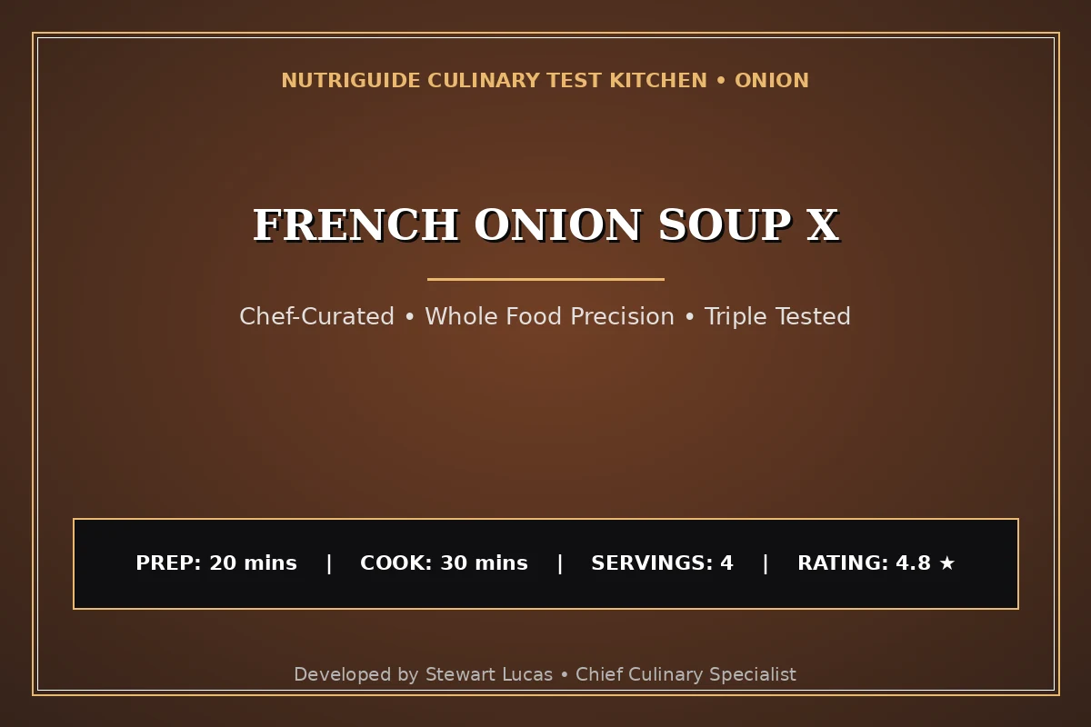 French Onion Soup X